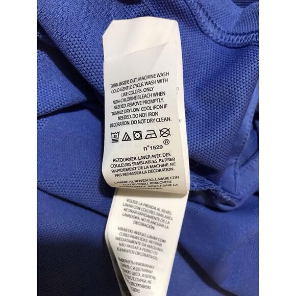 RLX‎ Ralph Lauren Golf Polo Shirt Mens XL Blue Camo Trump National Charlotte - Picture 14 of 15